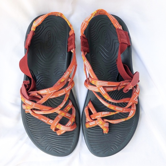 CHACO | Z/VOLV X2 CHAIR POPPY SANDALS SIZE 8 - Picture 4 of 8